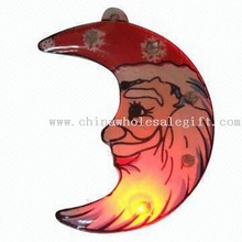 Magische LED blinkt Pin/Badge images